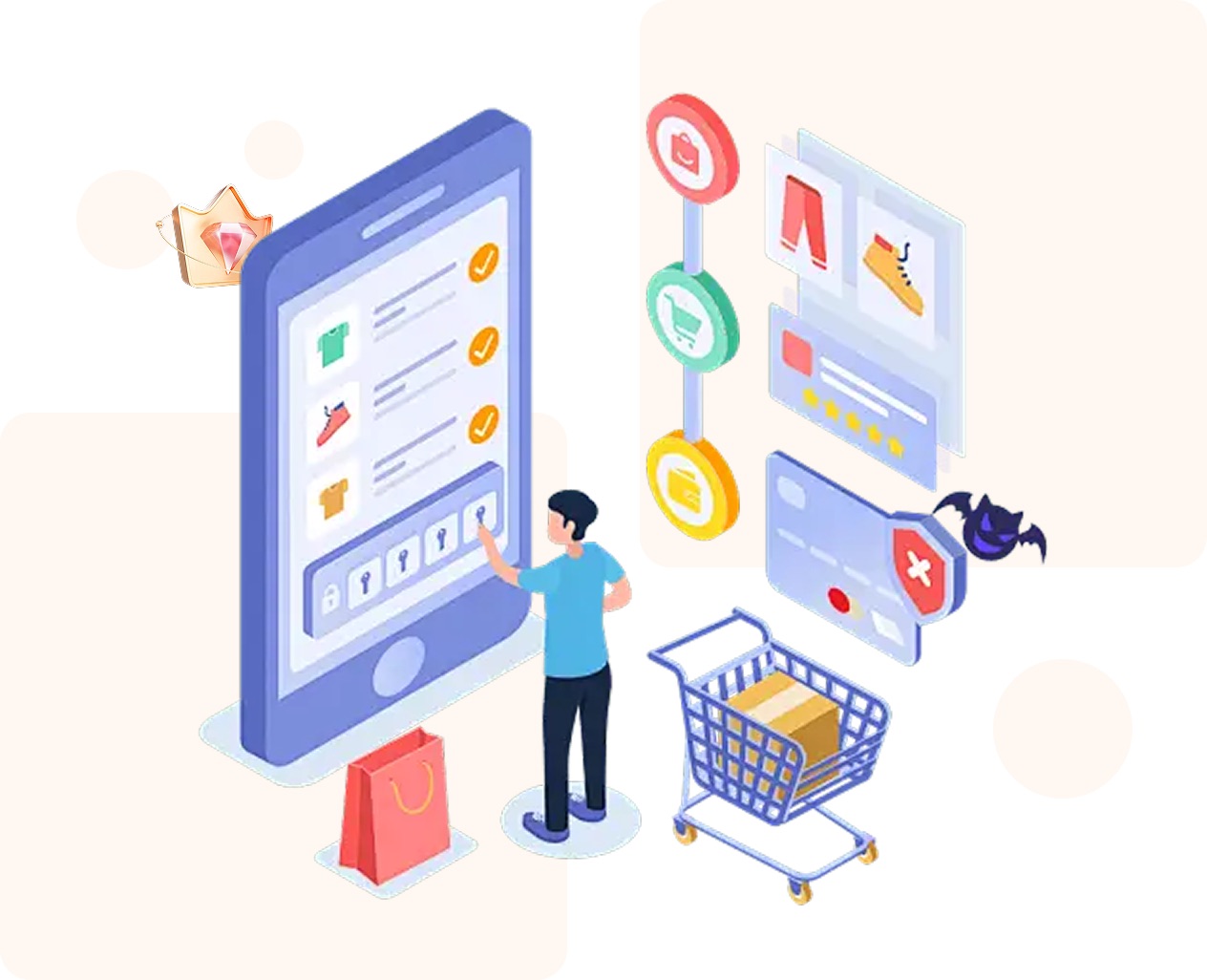 秒店商城装修功能